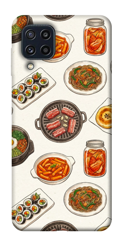 Чехол Korean food для Galaxy M32