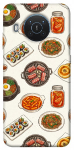 Чехол Korean food для Nokia X20