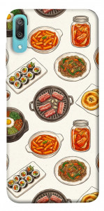 Чехол Korean food для Huawei Y6 Pro (2019)