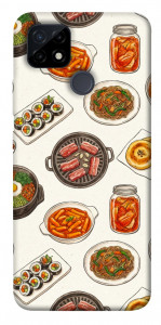 Чохол Korean food для Realme C12