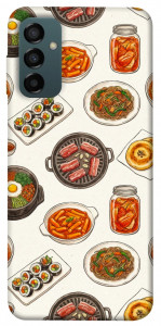 Чохол Korean food для Galaxy M14 5G