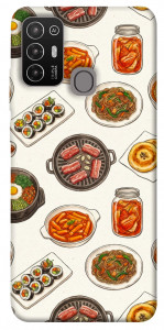 Чехол Korean food для ZTE Blade A52