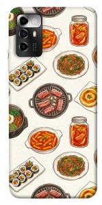 Чехол Korean food для ZTE Blade A72