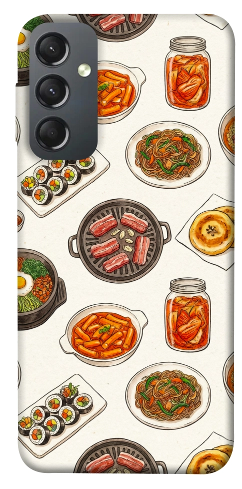 Чехол Korean food для Galaxy A24 4G
