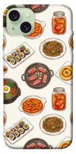 Чохол Korean food для iPhone 15 Plus