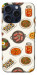 Чехол Korean food для iPhone 15 Pro