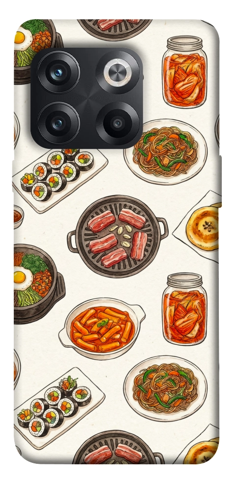 Чохол Korean food для OnePlus 10T