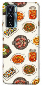Чохол Korean food для TECNO Camon 17 Pro