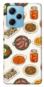 Чехол Korean food для Xiaomi Poco X5 Pro 5G