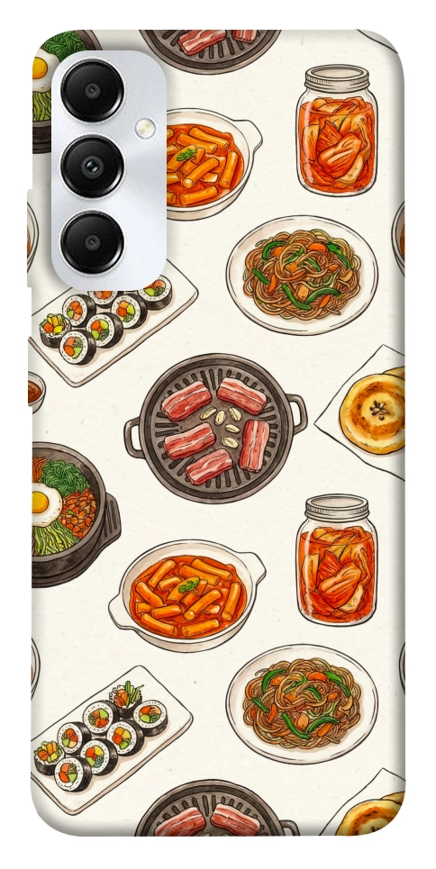 Чехол Korean food для Galaxy A05s