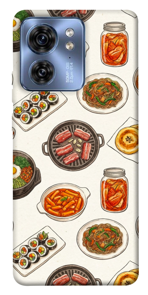 Чехол Korean food для Motorola Edge 40
