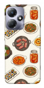 Чохол Korean food для Infinix Hot 30i