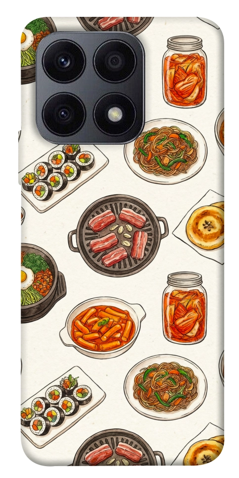 Чехол Korean food для Huawei Honor X8a