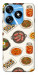 Чехол Korean food для TECNO Spark 10