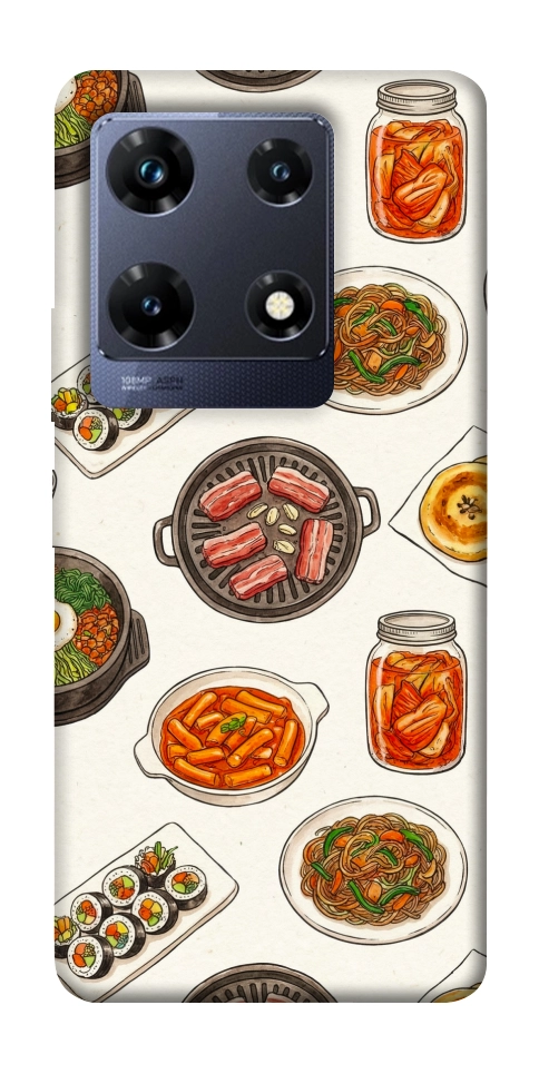 Чехол Korean food для Infinix Note 30 Pro NFC