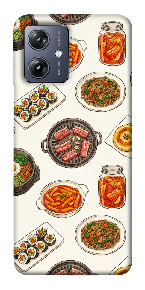 Чехол Korean food для Motorola Moto G54