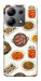 Чехол Korean food для Xiaomi Redmi Note 13 4G