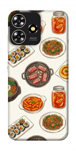 Чохол Korean food для ZTE Blade A73 4G