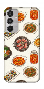 Чехол Korean food для Galaxy M35 5G