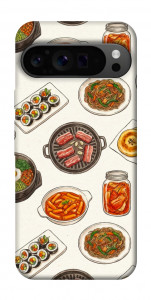 Чохол Korean food для Google Pixel 9 Pro