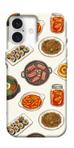 Чехол Korean food для iPhone 16