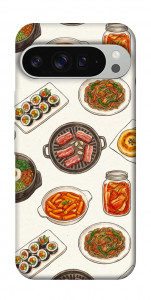 Чохол Korean food для Google Pixel 9 Pro XL