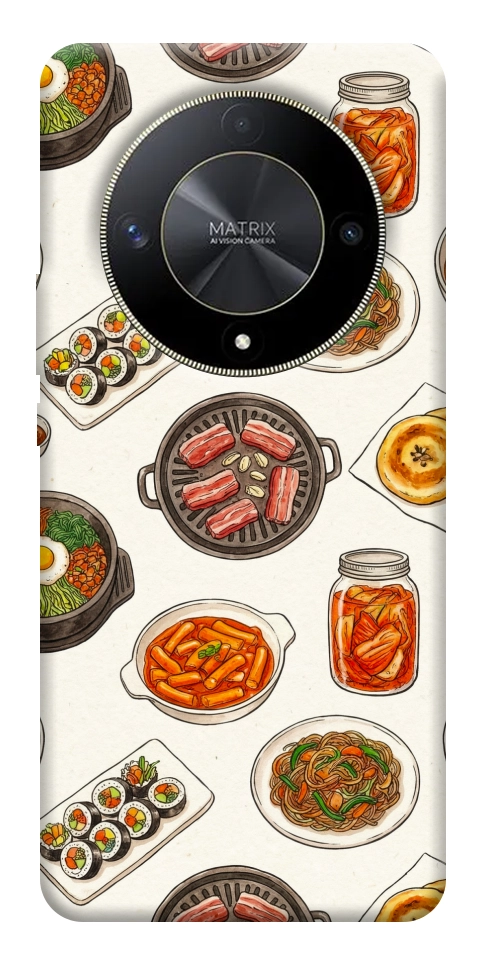 Чохол Korean food для Huawei Magic6 Lite