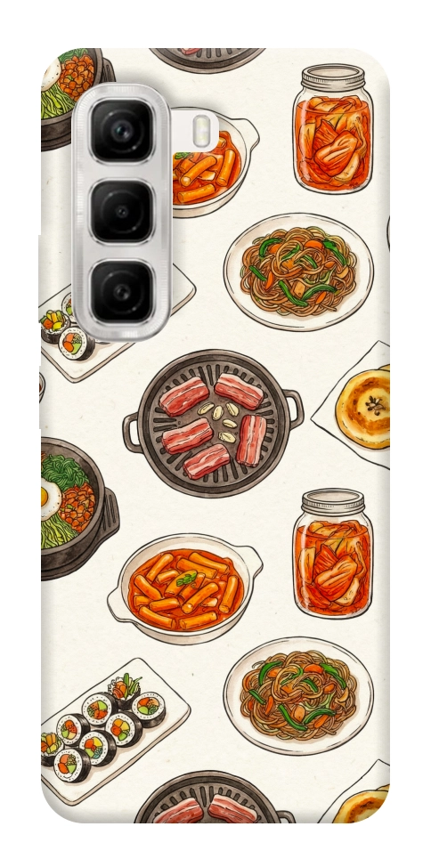 Чехол Korean food для Infinix Hot 50 4G