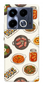 Чохол Korean food для Infinix Note 40 4G