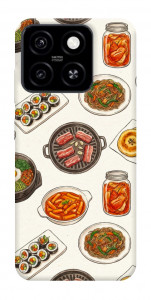 Чехол Korean food для ZTE Blade A55 4G