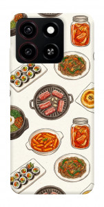 Чохол Korean food для ZTE Blade A35 4G