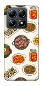 Чохол Korean food для Xiaomi 14T