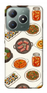 Чохол Korean food для Realme C61