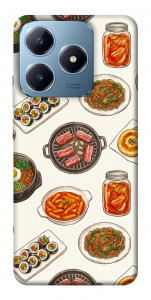 Чехол Korean food для Realme C63 4G