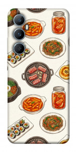 Чохол Korean food для Realme C65 4G