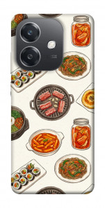 Чохол Korean food для Oppo А3х 4G