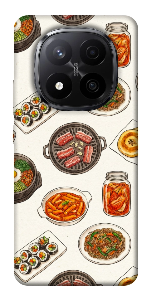 Чехол Korean food для Xiaomi Redmi Note 14 Pro+ 5G