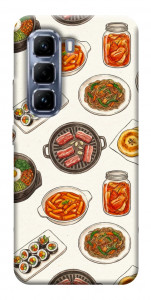 Чохол Korean food для Infinix Hot 50 Pro