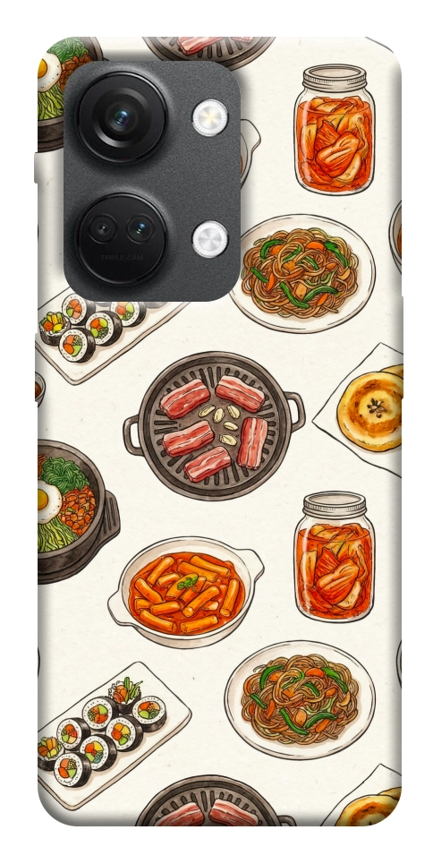 Чехол Korean food для OnePlus Nord 3