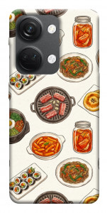 Чохол Korean food для OnePlus Nord 3