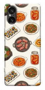 Чехол Korean food для Sony Xperia 5 V