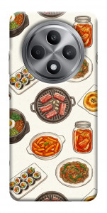 Чохол Korean food для Oppo Reno 12 F 4G