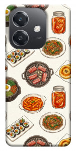 Чехол Korean food для Oppo A40m