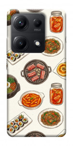 Чохол Korean food для Xiaomi Redmi Note 14S