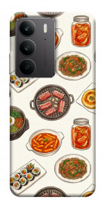 Чохол Korean food для Realme C75