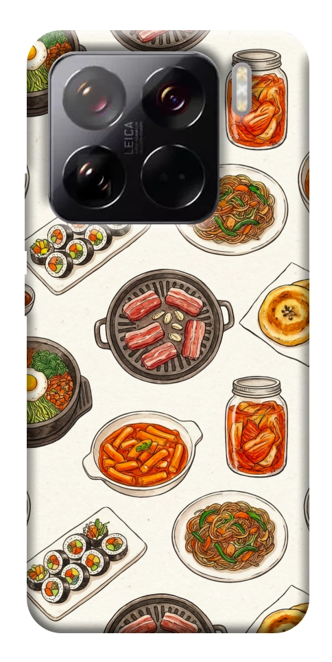 Чохол Korean food для Xiaomi 15 Pro