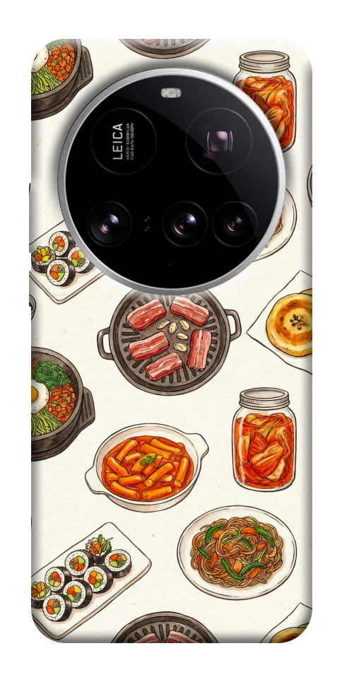 Чохол Korean food для Xiaomi 15 Ultra