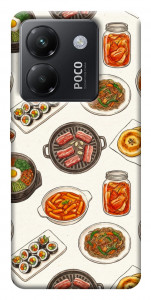 Чохол Korean food для Xiaomi Poco M7 Pro 5G