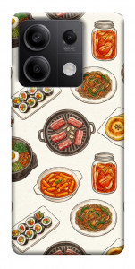 Чохол Korean food для Xiaomi Redmi Note 13 5G