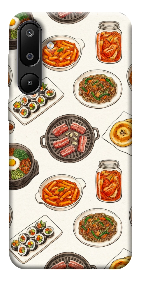 Чехол Korean food для Galaxy M16 5G